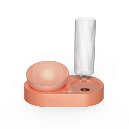 Double Bowl Automatic Drinking Dog Pot Cat Bowl  -  - Pets Crazy Shops -