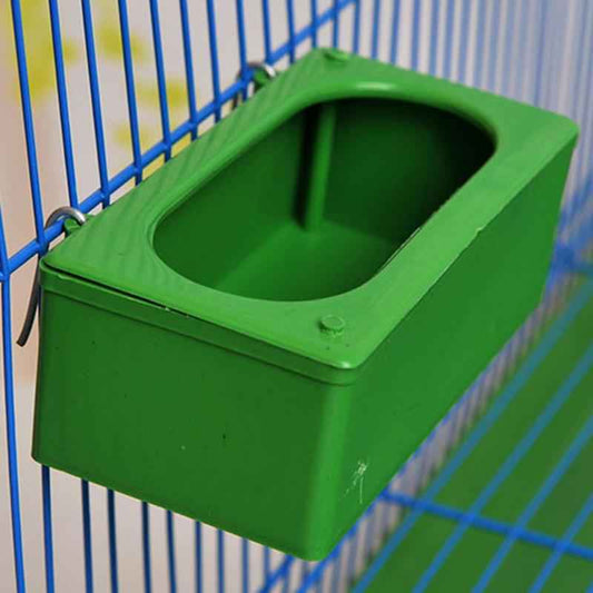 Splash-proof Hanging Bird Food Container  -  - Pets Crazy Shops -