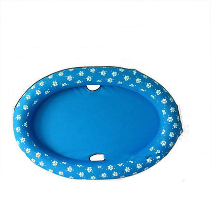 Dog Swimming Pool Inflatable Hammock Pets Pool Floating Bed Spring Summer Swimming Ring  -  - Pets Crazy Shops -