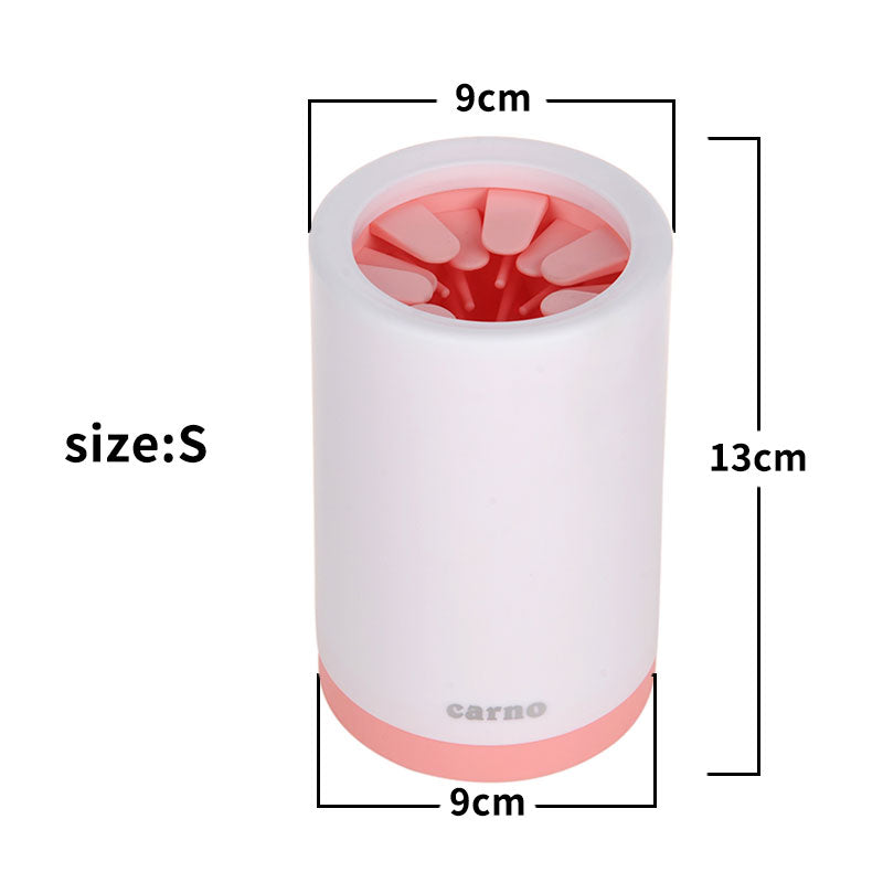 Portable Pet Paw Cleaner Cup Soft Silicone Comb  -  - Pets Crazy Shops -