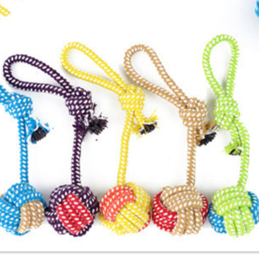 Hand - knitted dog - leash toys  -  - Pets Crazy Shops -