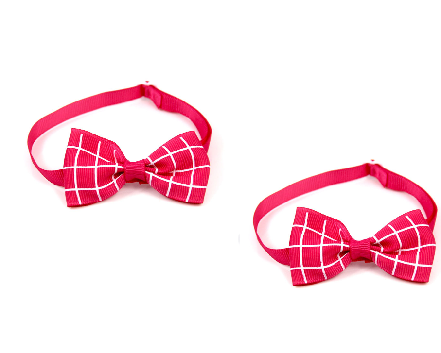 Plaid Pet Tie Cat Dog Scarf Accessories Pet Accessories  -  - Pets Crazy Shops -