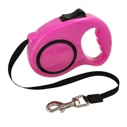Pet Dog Automatic Retractable Leash Bone Printing  -  - Pets Crazy Shops -