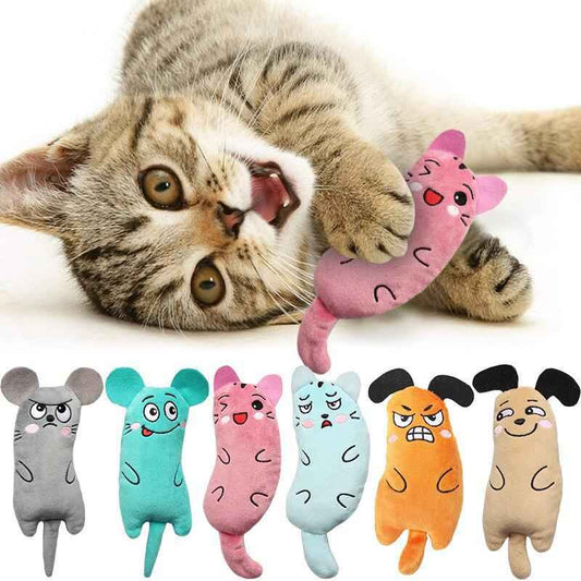 Cat Pet Plush Embroidered Mint Toys  -  - Pets Crazy Shops -