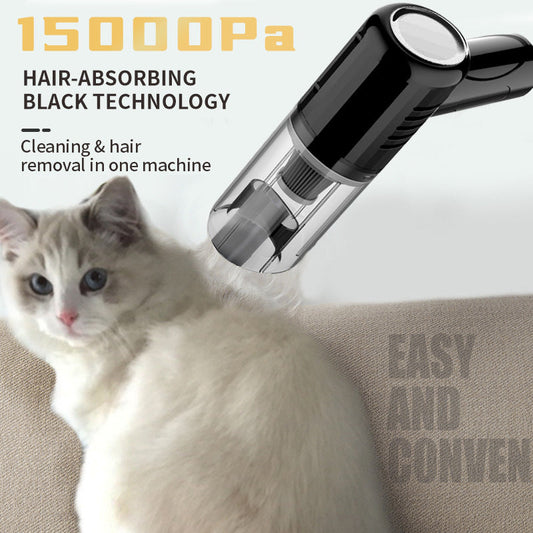 Dogs And Cats Pet Hair Suction Dry And Wet Dual-use Car Handheld Small Vacuum Cleaner Pet Hair Removal Supplies  -  - Pets Crazy Shops -