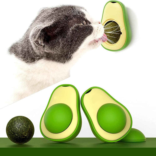 Cute Avocado Catnip Toys Cat Teeth Cleaning Toy Cat Supplies Catnip Mini Cat Treat Toys Interactive Pet Toys Pet Products Pet Avocado Ball Cute Funny Mint Cleaning Teeth Toy For Cat Supplies  -  - Pets Crazy Shops -