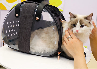 Double Fish Transparent Dog Bag Puppy Cat Cane Backpack Accessory Things Accessoires Bag Products Small Cage Pet Animal Seat Bed Double Fish Transparent Dog Bag Puppy Cat Cane Backpack Access  -  - Pets Crazy Shops -