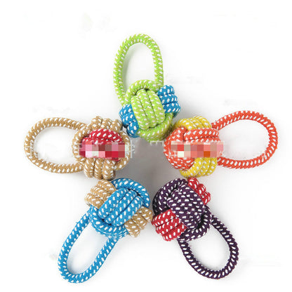 Hand - knitted dog - leash toys  -  - Pets Crazy Shops -