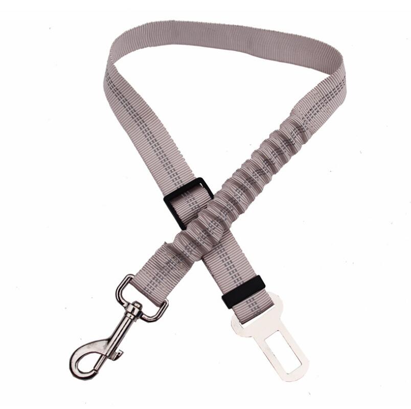 Adjustable Dog Seat Belt Dog Car Seatbelt Harness Leads Elastic Reflective Safety Rope  -  - Pets Crazy Shops -