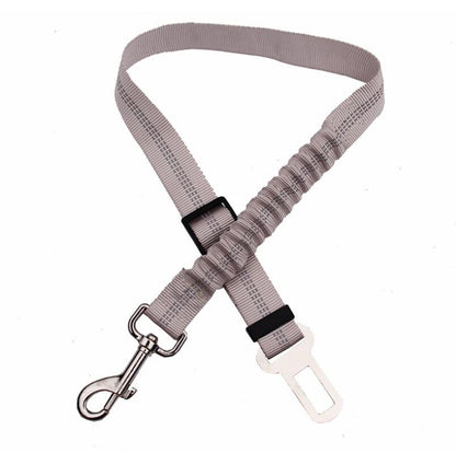 Adjustable Dog Seat Belt Dog Car Seatbelt Harness Leads Elastic Reflective Safety Rope  -  - Pets Crazy Shops -