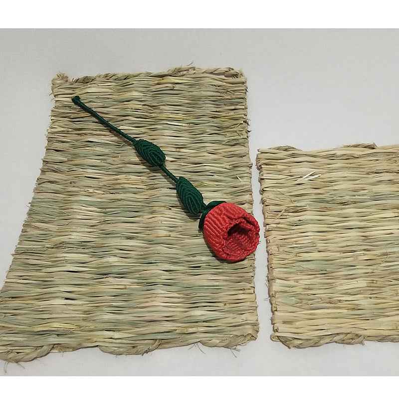 Natural straw mat  -  - Pets Crazy Shops -