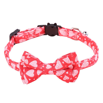Valentines Day Cat Dog Leash Bow Tie  -  - Pets Crazy Shops -