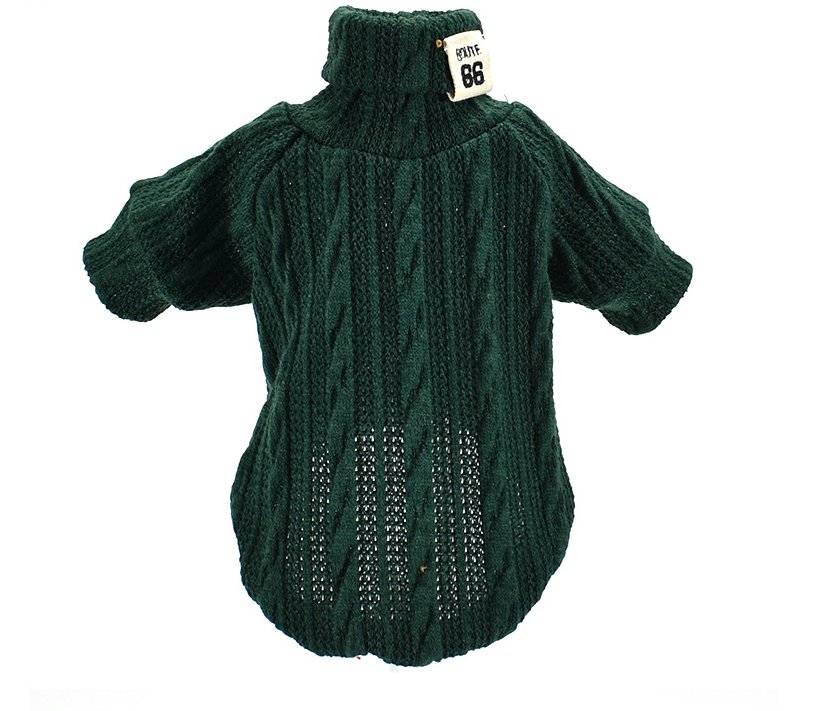 Pet Turtleneck Knitted Sweater Winter Dog Cat Keep Warm  -  - Pets Crazy Shops -
