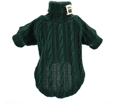 Pet Turtleneck Knitted Sweater Winter Dog Cat Keep Warm  -  - Pets Crazy Shops -
