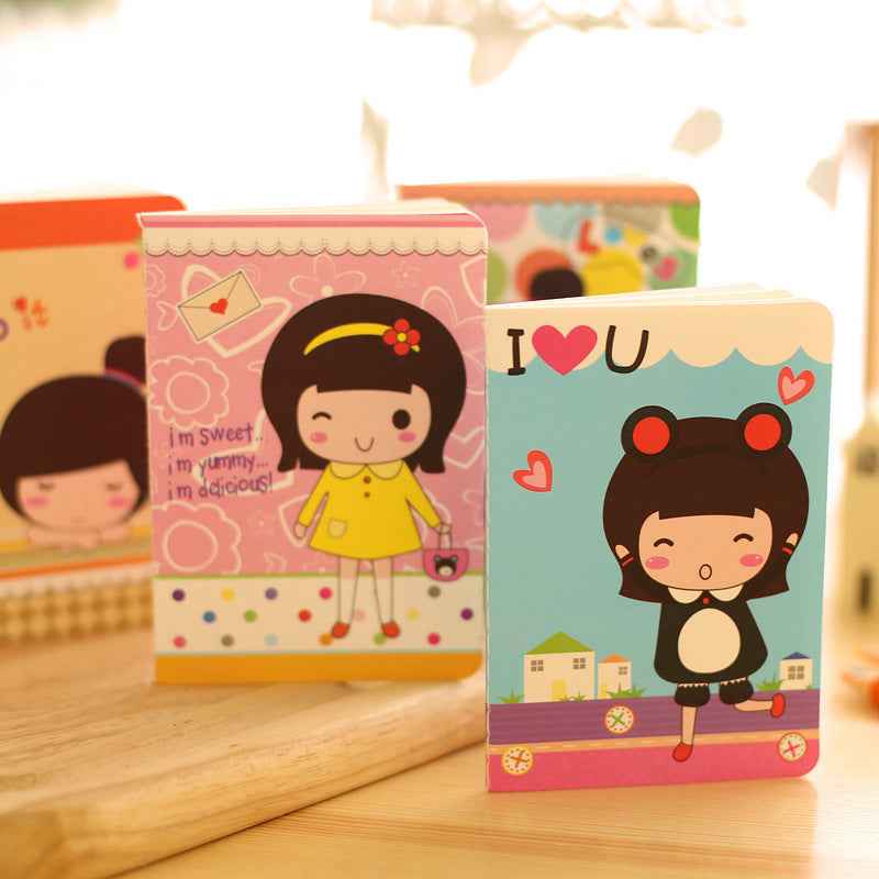 Special Korean stationery cute cartoon book wholesale student children notebook gift small gifts  -  - Pets Crazy Shops -