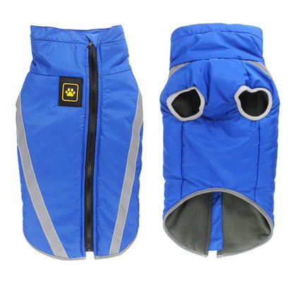 Thickened dog clothes windproof pet jacket  -  - Pets Crazy Shops -