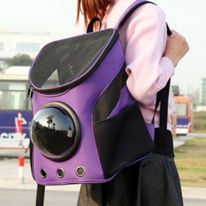 Cat&Dog Astronaut Capsule Backpack  -  - Pets Crazy Shops -