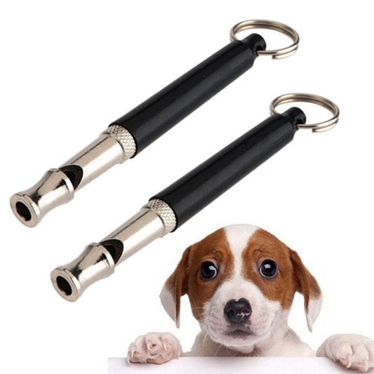 1Pcs Pet Dog Cat Training Obedience Black Whistle Ultrasonic Supersonic Sound Pitch Quiet Trainning Whistles Pets Supplies  -  - Pets Crazy Shops -