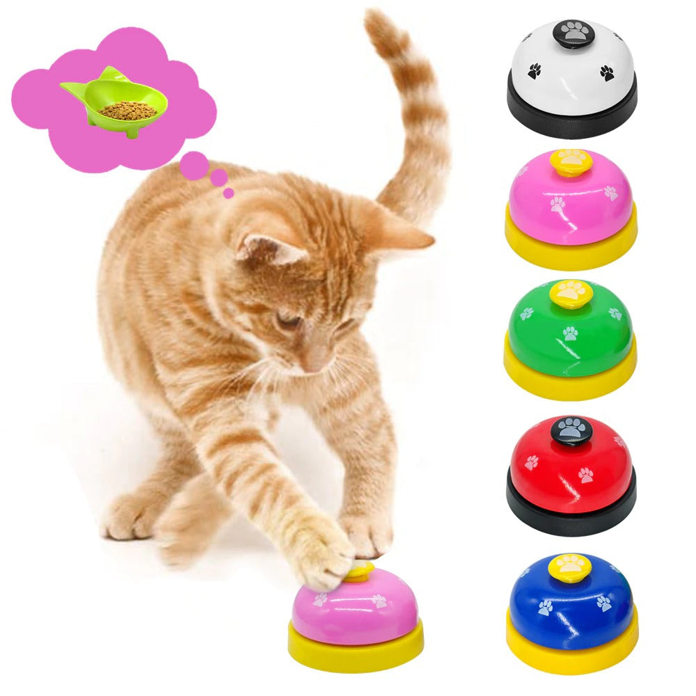 Dog Training Bell, Dog Puppy Pet Potty Training Bells, Dog Cat Door Bell Tell Bell With Non-Skid Rubber Base  -  - Pets Crazy Shops -