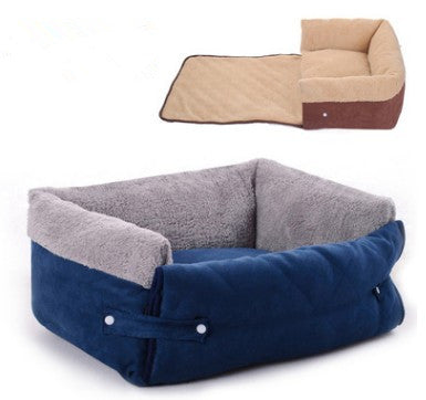Flip Pet Nest Removable Pet Beds with Blanket  -  - Pets Crazy Shops -