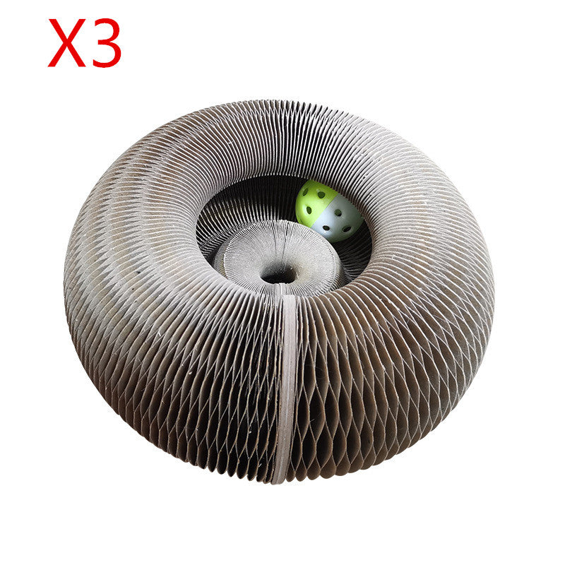 Magic Organ Cat Scratchers 2 In 1 Funny Shaped Cat Scratching Board Foldable Convenient Recyclable Durable Cat Scratcher  -  - Pets Crazy Shops -