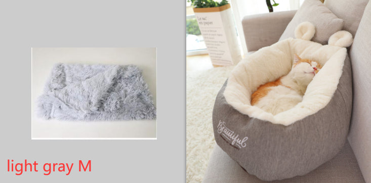 Pet Dog Bed Warming Soft Sleeping Bag Cushion Puppy Kennel  -  - Pets Crazy Shops -