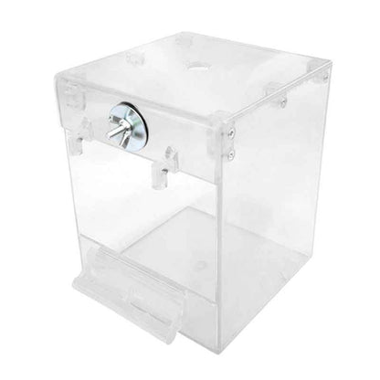 External Bird Bath Transparent Bath Square Basin Bird Supplies Pet Supplies  -  - Pets Crazy Shops -