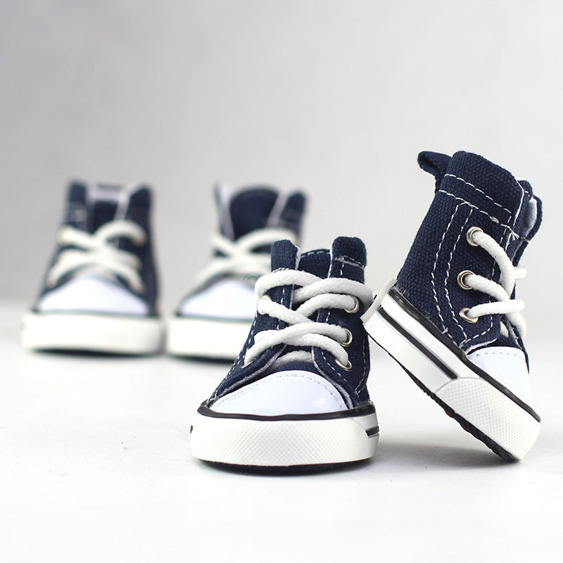 Pet cowboy canvas shoes for dogs  -  - Pets Crazy Shops -