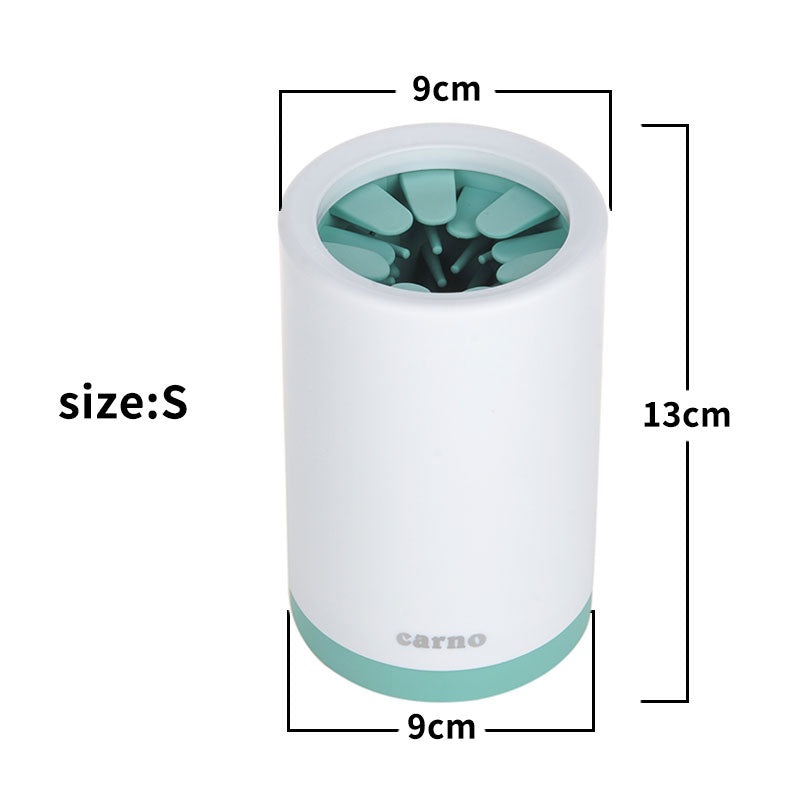 Portable Pet Paw Cleaner Cup Soft Silicone Comb  -  - Pets Crazy Shops -
