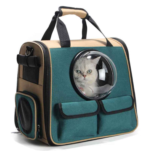 Pet Bag Backpack Space Bag for Dogs and Cats Travel Bag Pet Cages  -  - Pets Crazy Shops -