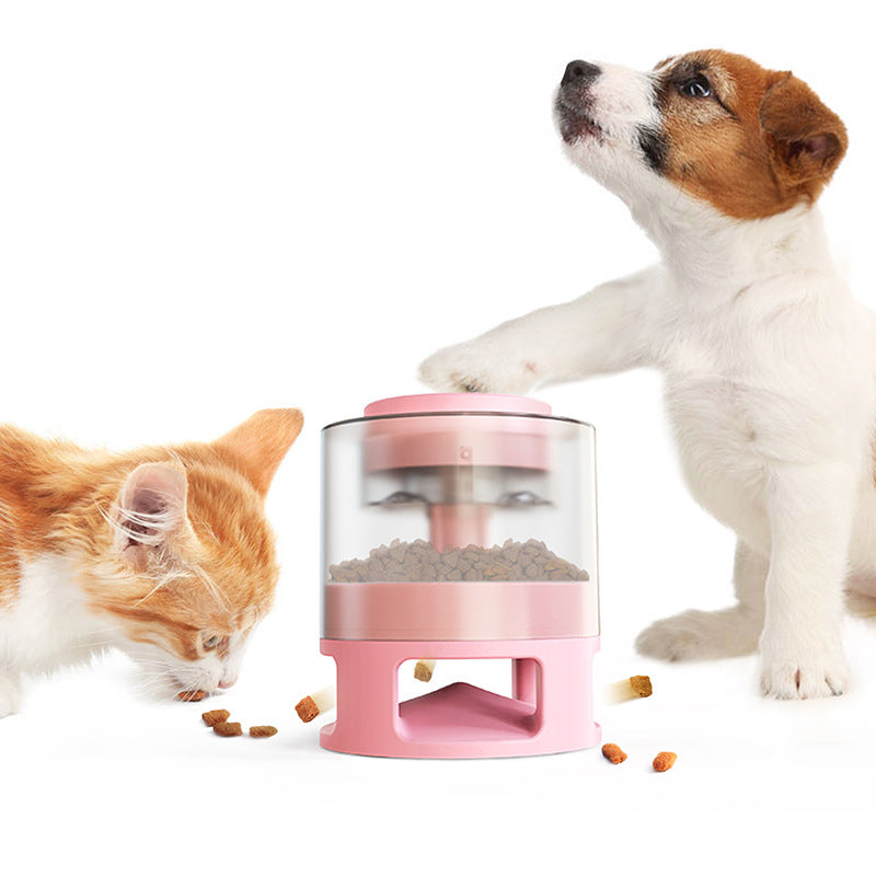 Dog Food Feeder Pet Accessories Cat Feeder Catapult Educational Dog Toys Pet Supplies Food Dispenser Just One Snap Comes Food  -  - Pets Crazy Shops -