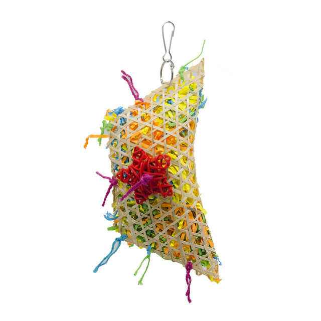 Bird brushed straw toy  -  - Pets Crazy Shops -
