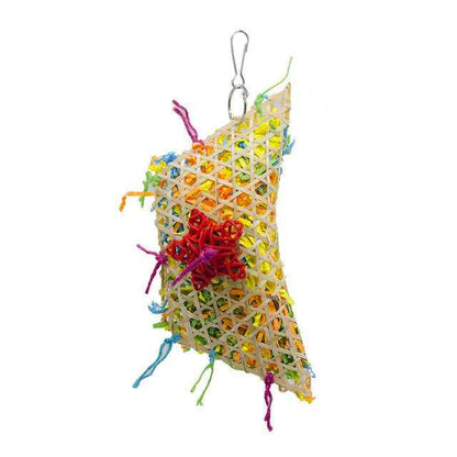 Bird brushed straw toy  -  - Pets Crazy Shops -