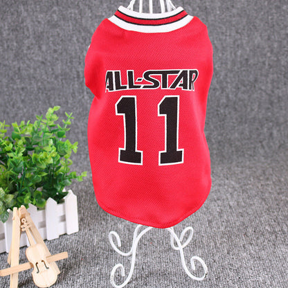 Hot World Cup Ball Spring And Summer Dog Vest Pet Supplies  -  - Pets Crazy Shops -