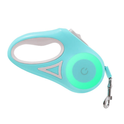 Dog Leash Retractable Leash And Dog Collar Spotlight Automatic Pet Dog Cat Traction Rope For Small Medium Dogs Pet Product  -  - Pets Crazy Shops -