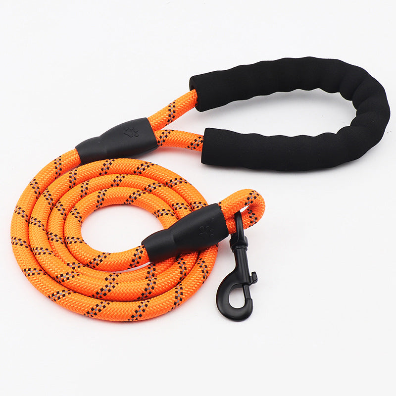 Reflective Nylon Round Rope Dog Leash  -  - Pets Crazy Shops -