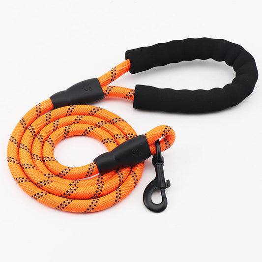 Reflective Nylon Round Rope Dog Leash  -  - Pets Crazy Shops -
