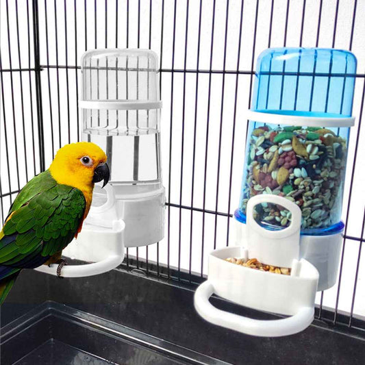 Convenient Edible Bird Water Pipe PP Edible Blue Water Food  -  - Pets Crazy Shops -