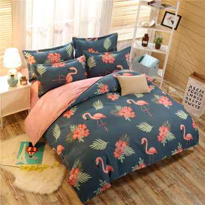 Four-piece bedding set  -  - Pets Crazy Shops -