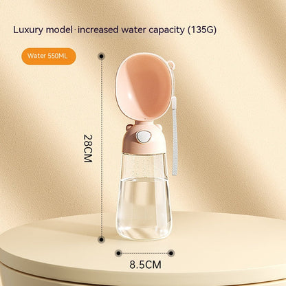Portable Dog Water Bottle Food And Water Container For Pet Pets Feeder Bowl Outdoor Travel Drinking Bowls Water Dispenser  -  - Pets Crazy Shops -