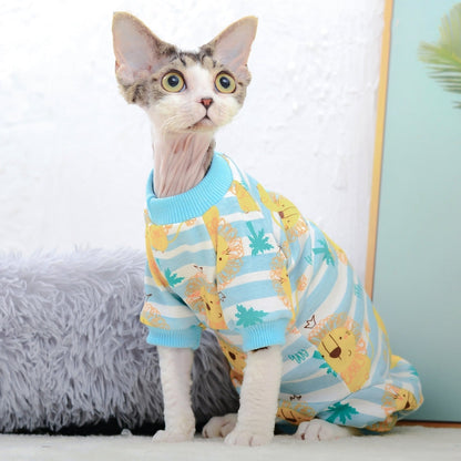 Hairless Cat Clothing Bottoming Air Conditioning Clothing  -  - Pets Crazy Shops -