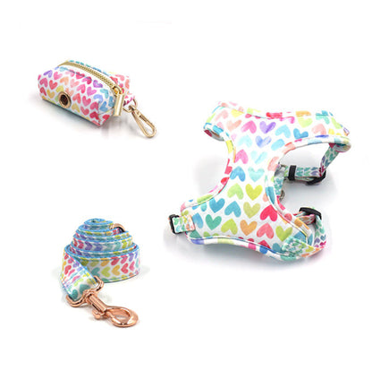 Pet Collar Leash Bow Trash Bag Set  -  - Pets Crazy Shops -