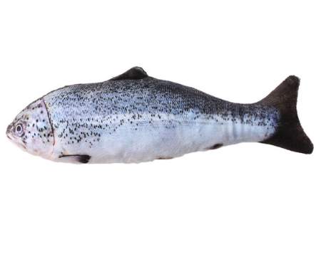 Creative Catnip Fish Pet Plush Toy Fish Cat Pillow  -  - Pets Crazy Shops -