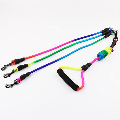 One drag three dogs leash  -  - Pets Crazy Shops -