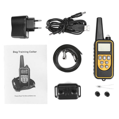 800m Electric Dog Training Collar Anti-barking Device  -  - Pets Crazy Shops -