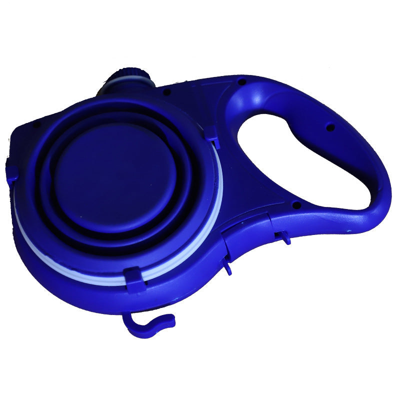 Dog Leash with Water Bottle & Bowl Set | Pet Walking Lead | 3 Colours