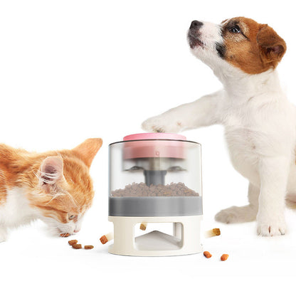 Dog Food Feeder Pet Accessories Cat Feeder Catapult Educational Dog Toys Pet Supplies Food Dispenser Just One Snap Comes Food  -  - Pets Crazy Shops -