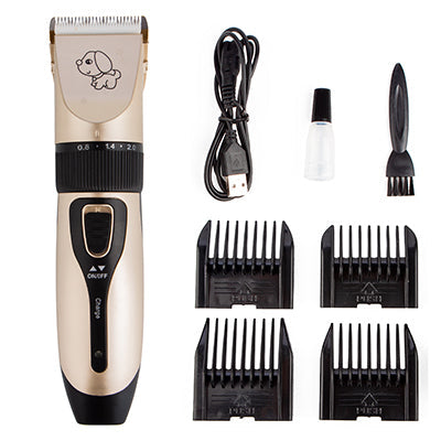 Rechargeable Dog Hair Trimmer USB Charging Electric Scissors Pet Hair Trimmer Animals Grooming Clippers Dog Hair Cut Machine  -  - Pets Crazy Shops -