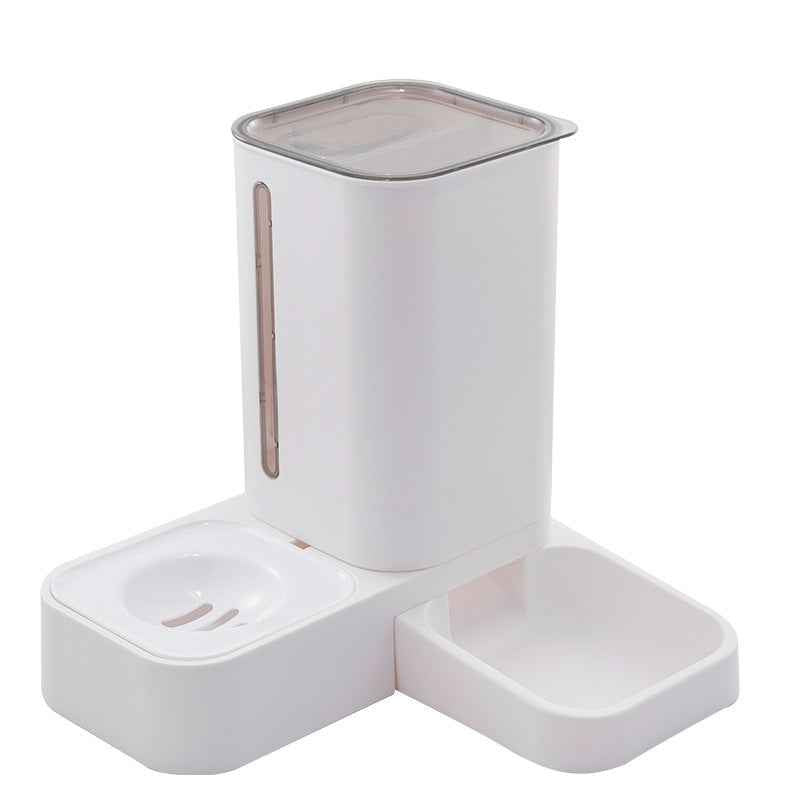 Pet Automatic Water Storage Double Plastic Pet Bowl  -  - Pets Crazy Shops -