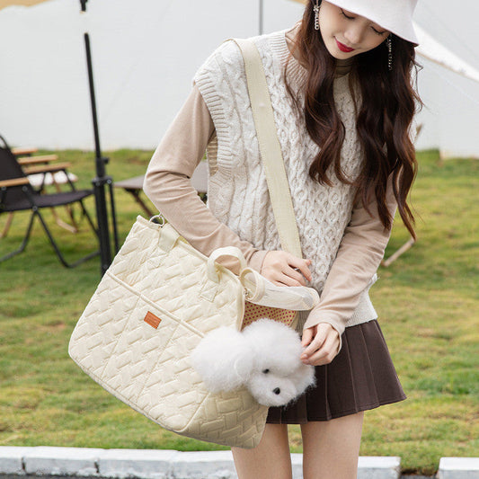 Portable Pets Handbag For High Capacity Ventilation Pet Supplier Carry Dog Cat Gadgets  -  - Pets Crazy Shops -